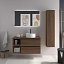 Mueble de baño sobre encimera Bequia Plus Metal 2 cajones 2 huecos de Salgar